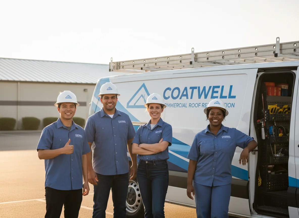 Commercial roof coating company in Goliad, TX